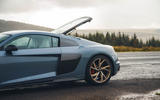 Audi R8 V10 Performance RWD Edition rear window open