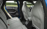 Audi RS3 Sportback rear seats