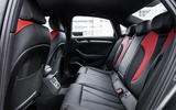 Audi S3 Saloon rear seats