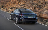 Audi A5 saloon rear 3:4 dynamic