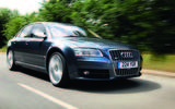 2006 Audi S8 driving - front