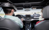 Audi A4 virtual training car