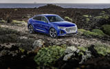 The Audi SQ8 e-tron's Sports Suspension is engaging on-road, but can rise by up to 20mm off-road