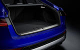 The Audi SQ8 e-tron Sportback offers up to 528 litres of luggage space; the SUV offers up to 569 litres 