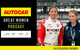 Autocar Great Women podcast lead image   indycar