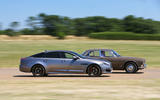 Jaguar XJ - current vs. original 