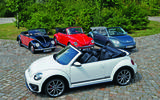 Volkswagen Beetle convertibles, old and new
