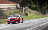 Bentley Continental Supersports driving