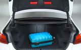 BMW 5 Series boot open