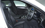 BMW 5 Series front seats