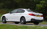 BMW 5 Series rear three quarter