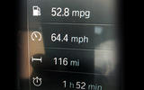 BMW 7 Series 740LD trip computer 