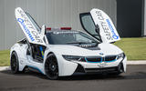Upgraded BMW i8 acts as Formula ePrix safety car 