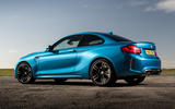 BMW M2 rear three quarter static