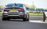 BMW M4 GTS rear cornering