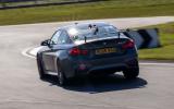 BMW M4 GTS rear cornering
