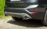 BMW X1 twin exhausts