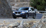 BMW X3 cornering