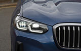 BMW X3 headlamps