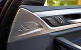 BMW X3 interior badging