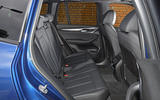 BMW X3 rear seats