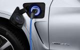 BMW X5 electric charging point