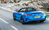 BMW Z4 sDrive20i 2019 first drive review - hero rear
