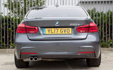2017 BMW 330e - rear