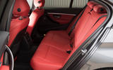 2017 BMW 330e - rear seats