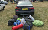 BMW 7 Series 740LD long-term review luggage