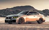 BMW M2 CS render front three quarter