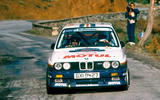 Staged success: the BMW M3 won the Tour de Corse in the 1987 World Rally Championship