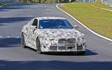BMW M4 spyshots Nurburgring front side