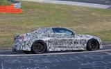 BMW M4 spyshots Nurburgring side