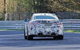 BMW M4 spyshots Nurburgring rear