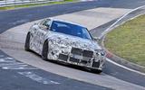 BMW M4 spyshots Nurburgring front 3/4 carousel