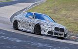 BMW M4 spyshots Nurburgring front side carousel