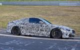BMW M4 spyshots Nurburgring side front carousel