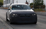 BMW M5 spied driving front 1