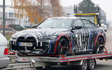 BMW M EV lead on a testbed
