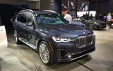 BMW X7 at the LA motor show - front