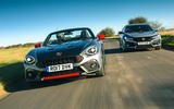 Honda Civic Type R vs Abarth 124 Spider