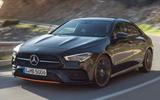 Mercedes CLA leaked image by Redline front three quarters
