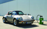 Classic porsche refueling using e fuel