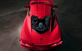 Corvette Stingray C8 official reveal - aerial view
