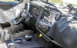 Nissan Rogue spy shot - interior