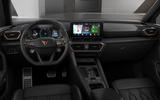 Cupra Leon eHybrid hatch official press images - dashboard
