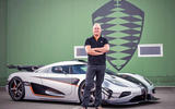 Christian von Koenigsegg and the One hypercar