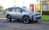 Dacia Bigster testing on UK roads   front three quarters