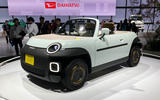 Daihatsu Ospano concept Tokyo motor show 2023 front quarter